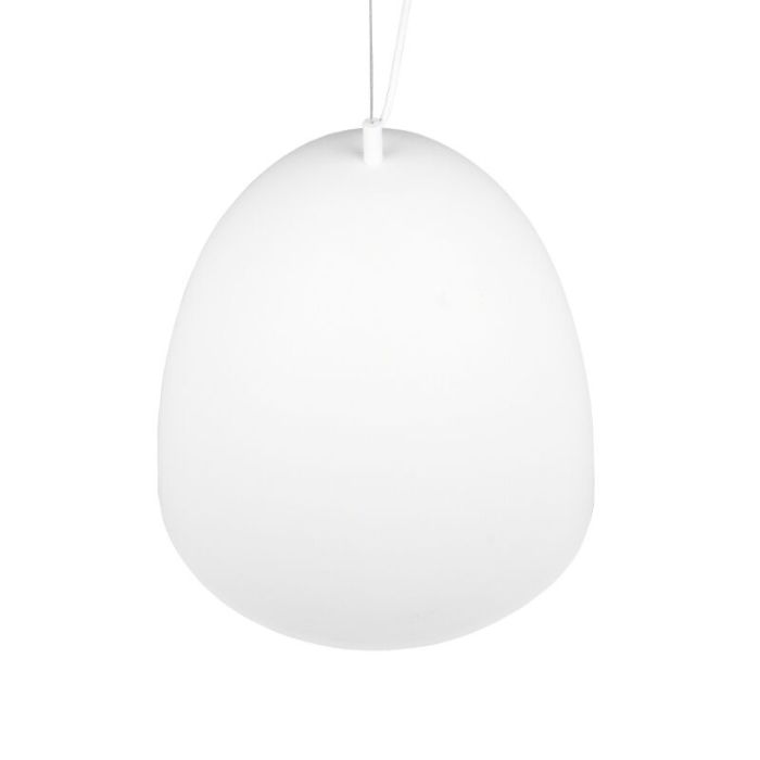 Suspension demi-sphère moderne blanche, Ingmar