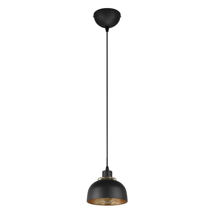 Suspension industrielle noire, Sylvano