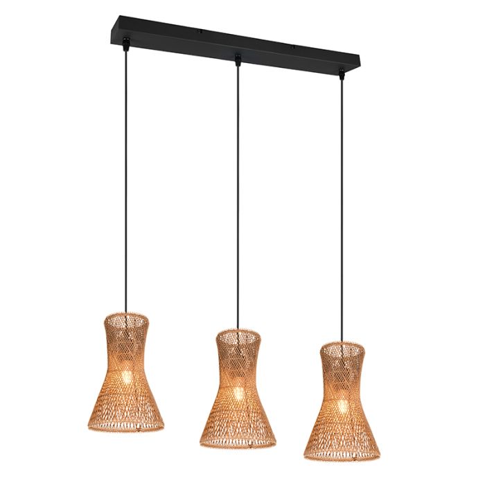 Suspension en papier noire, Qasim