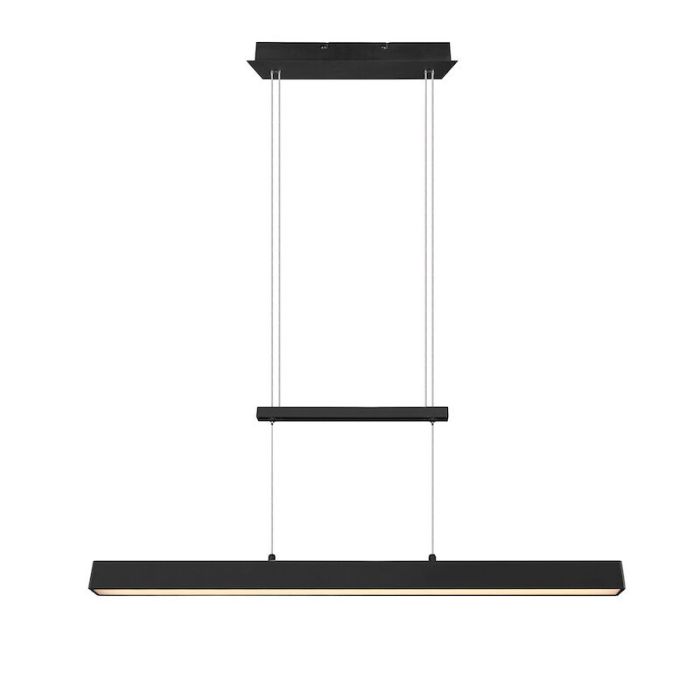 Suspension moderne noire, Dinant, 21W, 3000K LED