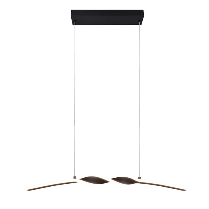 Suspension design noire, Quirinus, 18W, 4000K LED