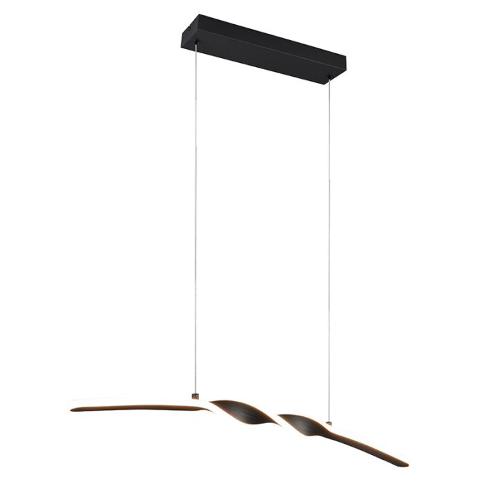 Suspension design noire, Quirinus, 18W, 4000K LED
