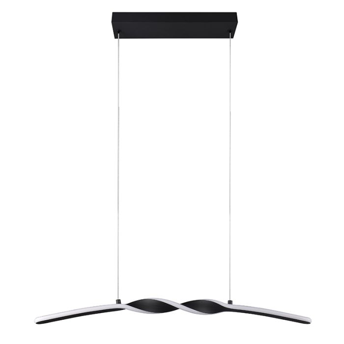 Suspension design noire, Quirinus, 18W, 4000K LED