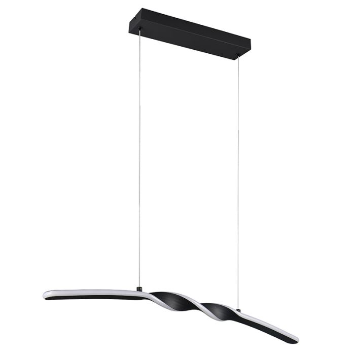 Suspension design noire, Quirinus, 18W, 4000K LED