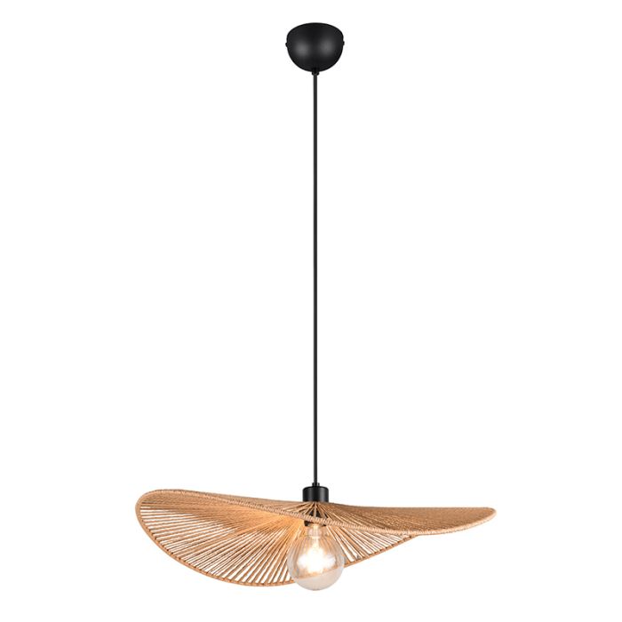 Suspension en papier marronne, Lykke