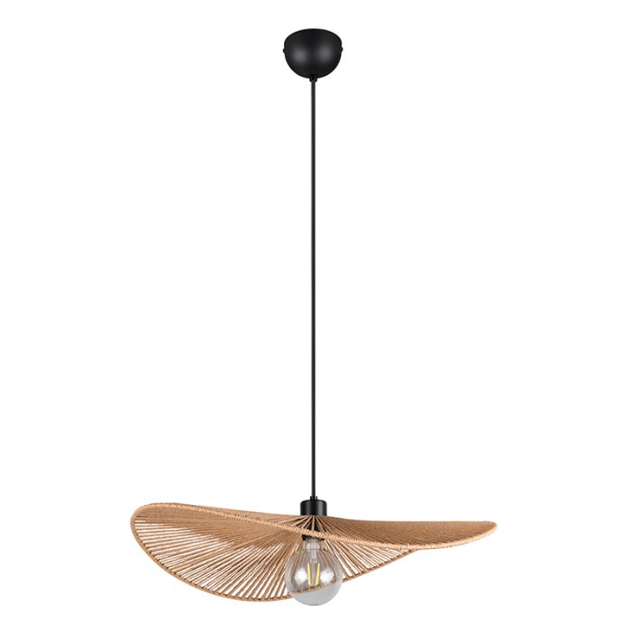 Suspension en papier marronne, Lykke