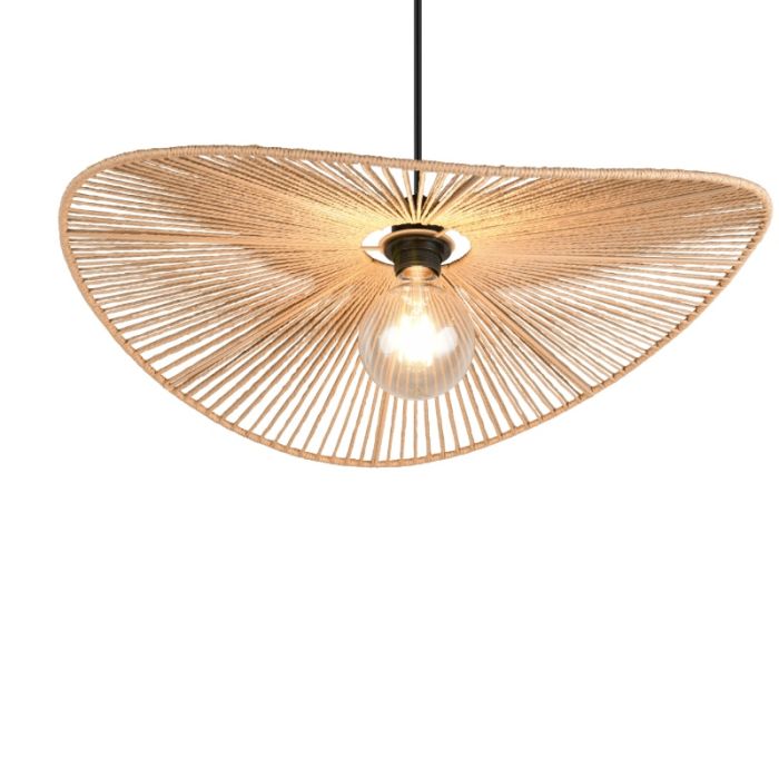 Suspension en papier marronne, Lykke