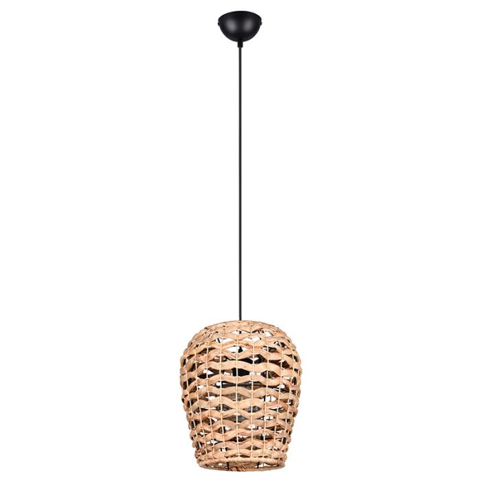 Suspension en rotin marronne, Lycke