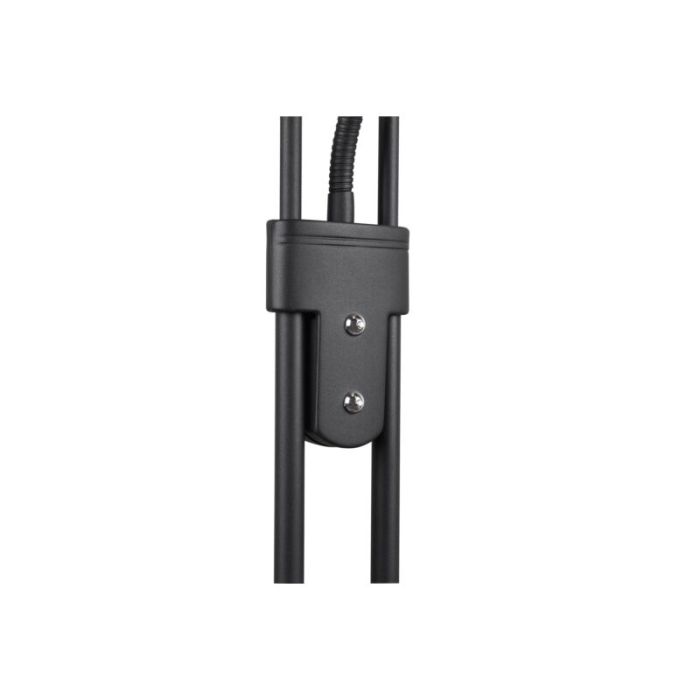 Lampadaire liseuse moderne noir, Fredrika, 27W, 3000K LED, avec variateur tactile