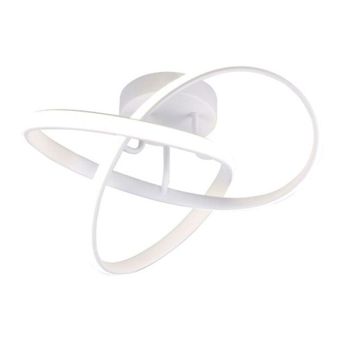 Plafonnier design blanc, Suat, 16W, 4000K LED