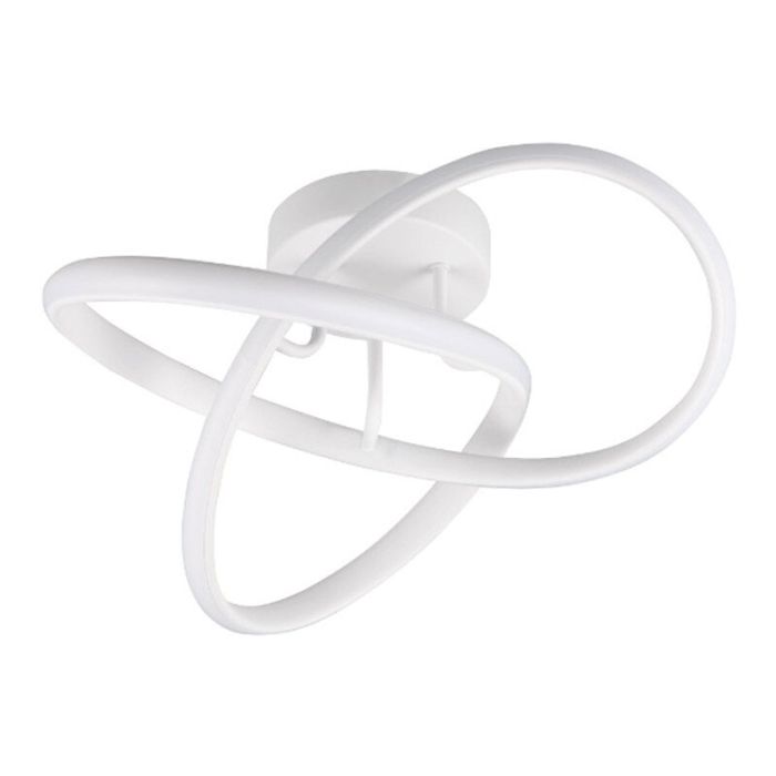 Plafonnier design blanc, Suat, 16W, 4000K LED