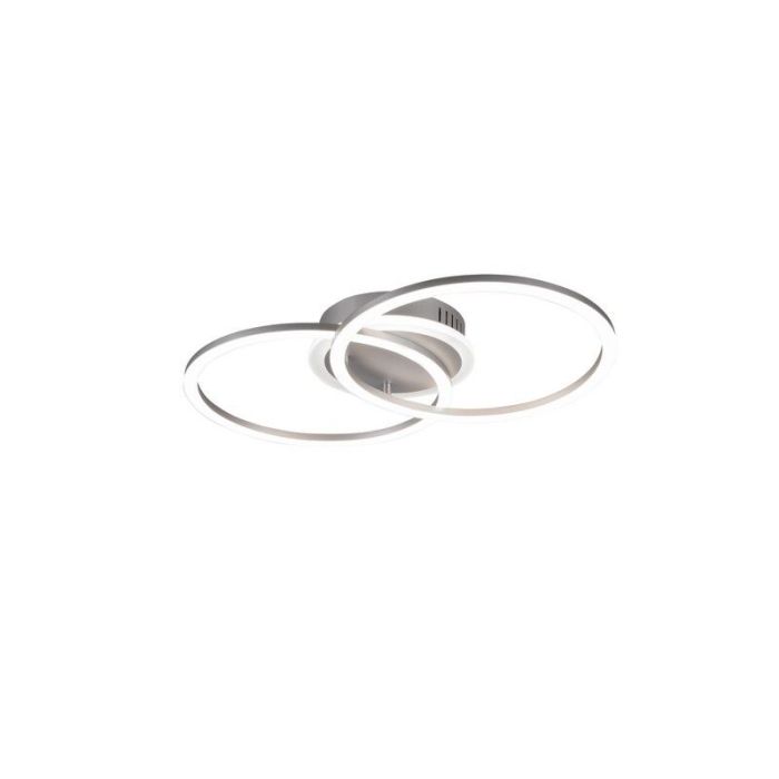 Lampe plafond moderne taupe, Semira, 25W, 3000K LED
