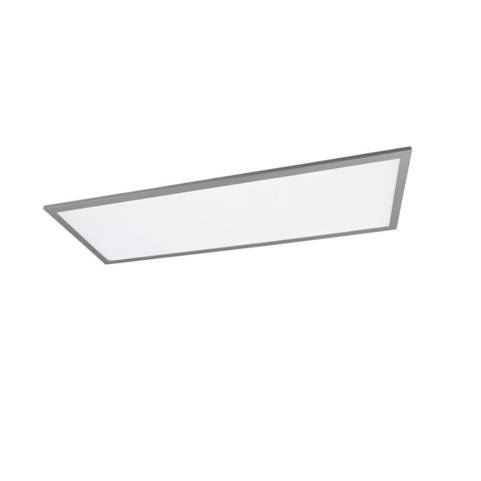 Lampe plafond moderne grise, Marlise, 33,5W, blanc chaud à froid réglable LED, avec télécommande