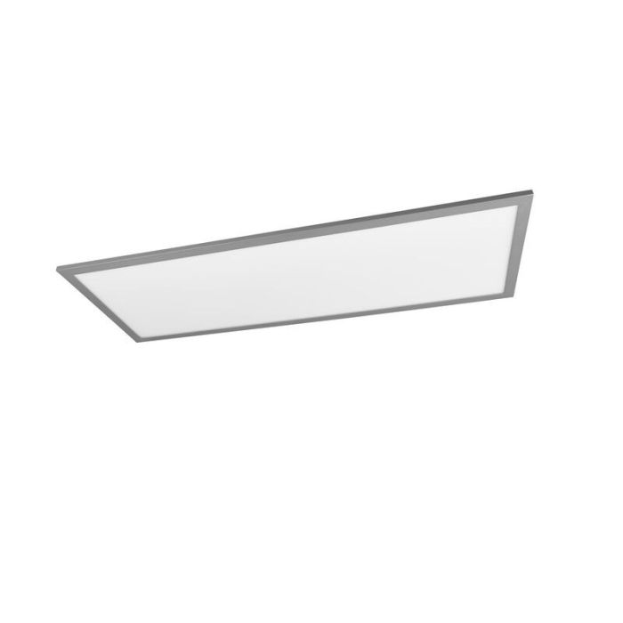 Lampe plafond moderne grise, Marlise, 33,5W, blanc chaud à froid réglable LED, avec télécommande