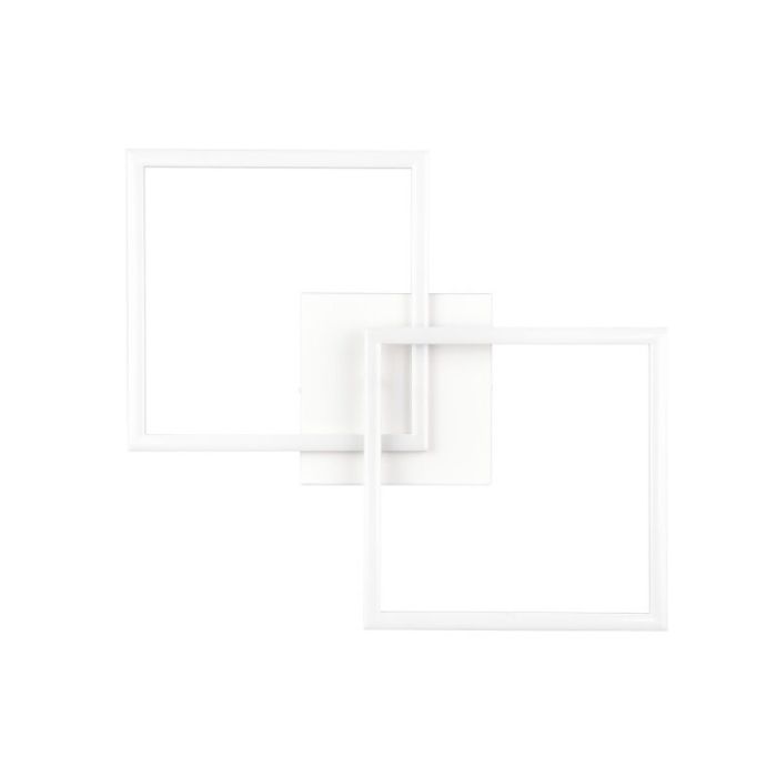 Lampe plafond moderne blanche, Margaux, 20W, 4000K LED