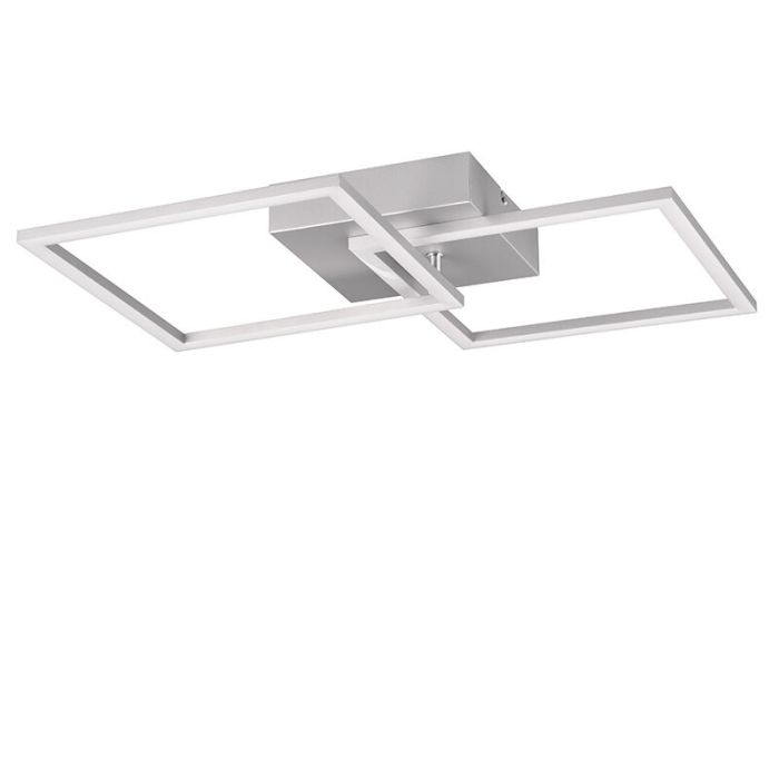 Lampe plafond moderne grise, Margaux, 20W, 3000K LED