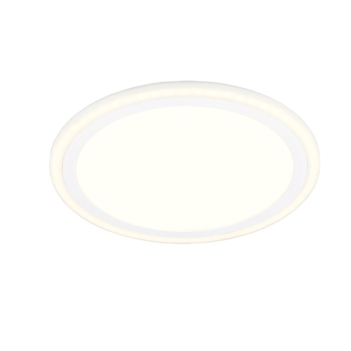 Lampe plafond moderne blanche, Omaima, 11W, 3000K LED