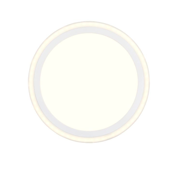 Lampe plafond moderne blanche, Omaima, 11W, 3000K LED
