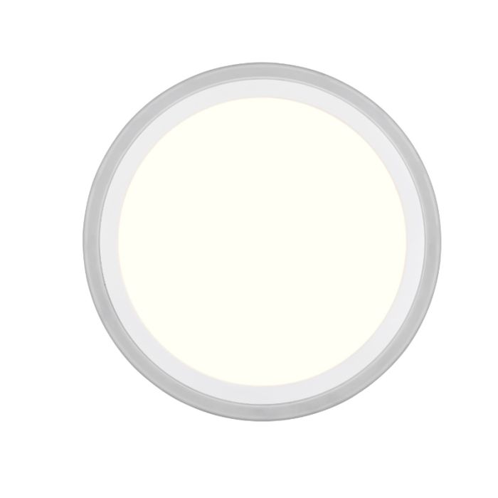 Lampe plafond moderne blanche, Omaima, 11W, 3000K LED