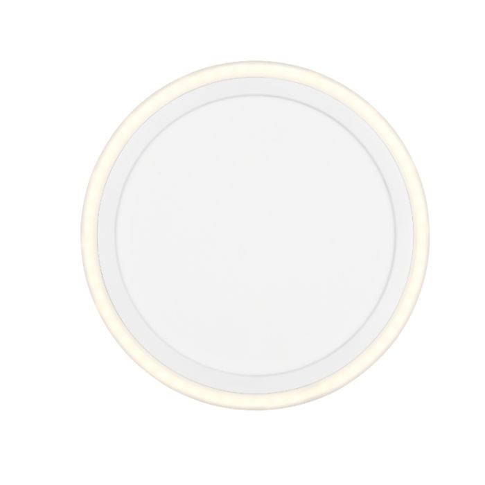 Lampe plafond moderne blanche, Omaima, 11W, 3000K LED