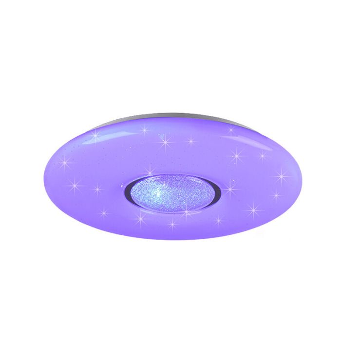 Lampe plafond moderne blanche, Filipe, 20W, RGBW LED