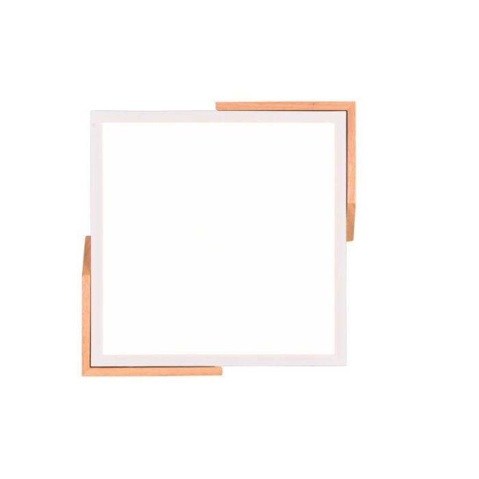 Lampe plafond moderne blanche, Selinde, 20W, 3000K LED, gradable en 3 étapes