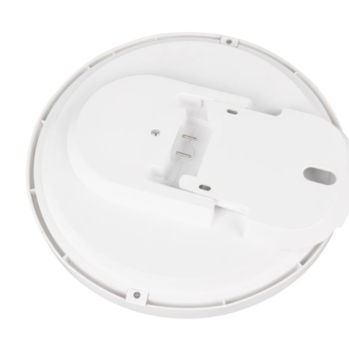 Lampe plafond en plastique noire, Sharde, 18W, 4000K LED, IP44