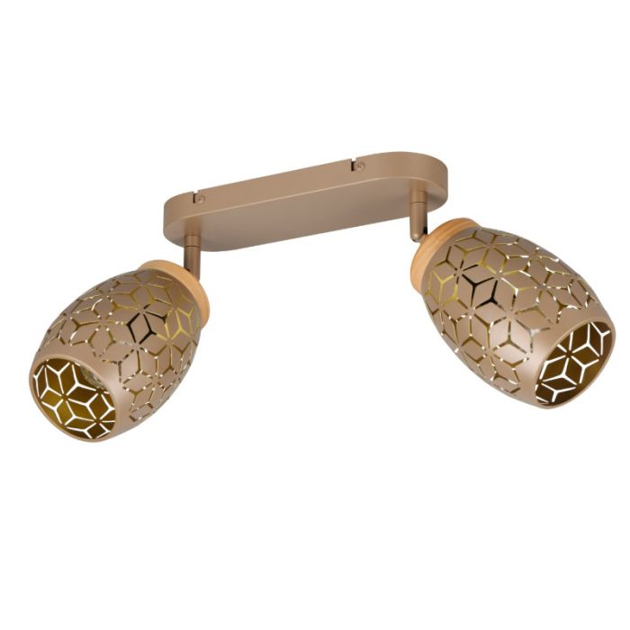 Spot plafond moderne marron, Delana