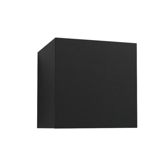 Lot de 10 applique up and down noire moderne, Dion, 6W, 3000K LED, IP65