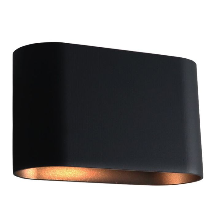 Applique up and down noire moderne, Rodigo