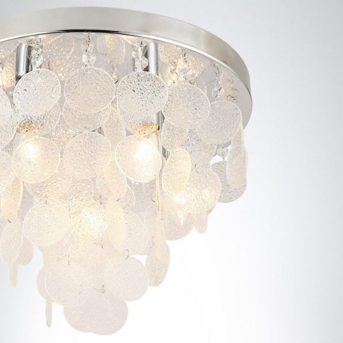 Lampe plafond chromée design, Mirac