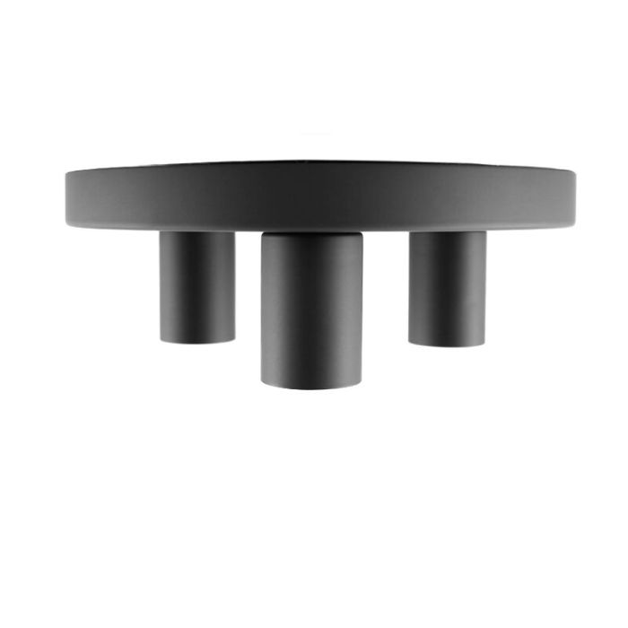 Plafonnier noir moderne, Rami